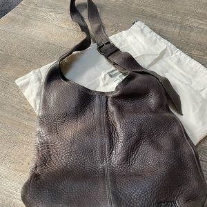 Duluth Trading leather crossbody bag